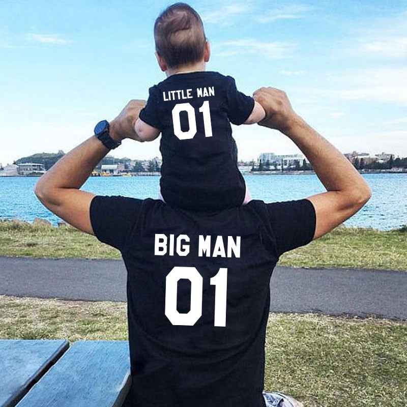 Parent-Child Matching Cotton T-Shirts