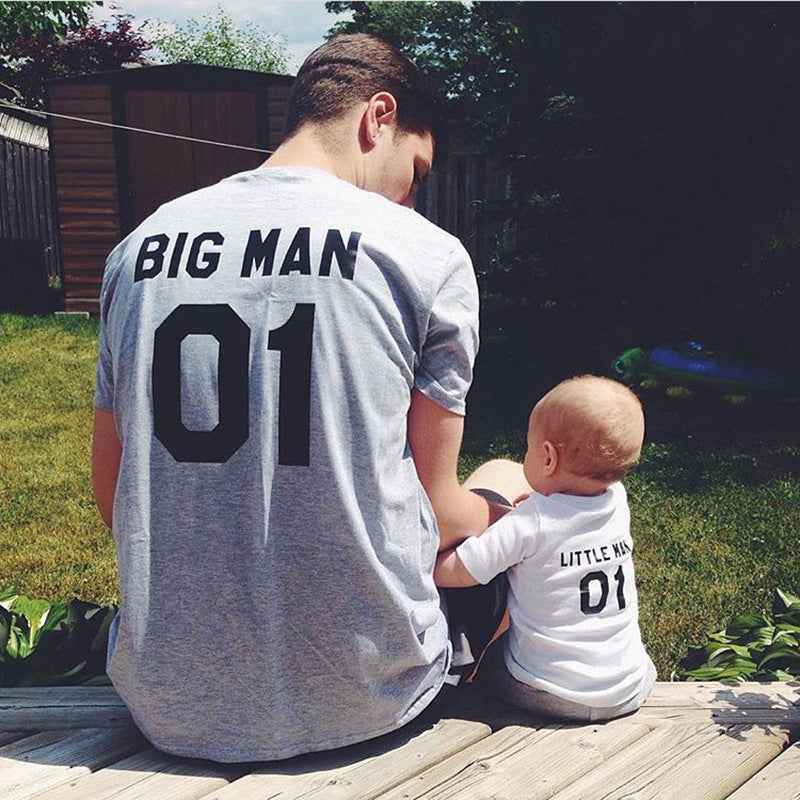 Parent-Child Matching Cotton T-Shirts