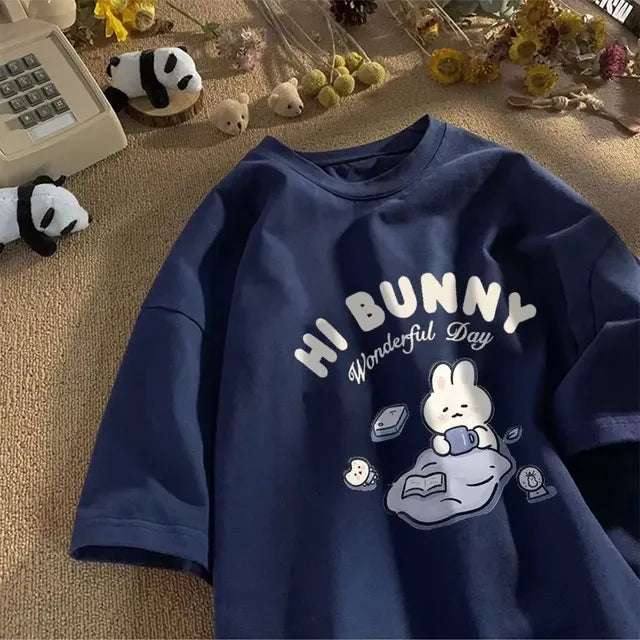 2023 Trendy Short Sleeve Women's Cotton T-shirts