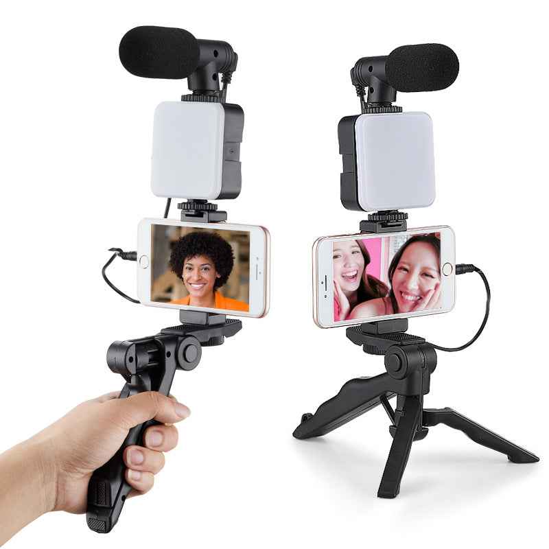 Multifunctional Desktop Beauty Leg Light with Microphone