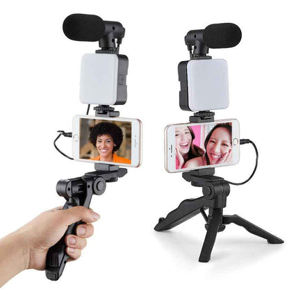 Multifunctional Desktop Beauty Leg Light with Microphone