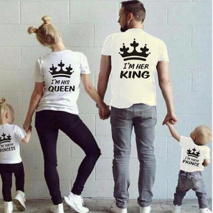 2020 New Summer Family Matching Cotton T-Shirts