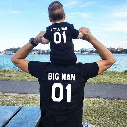 Parent-Child Matching Cotton T-Shirts