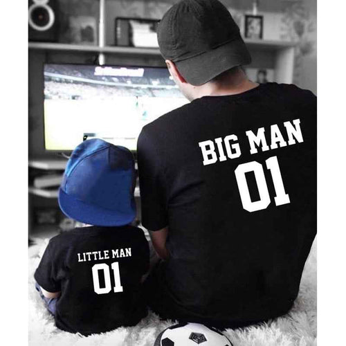 Parent-Child Matching Cotton T-Shirts