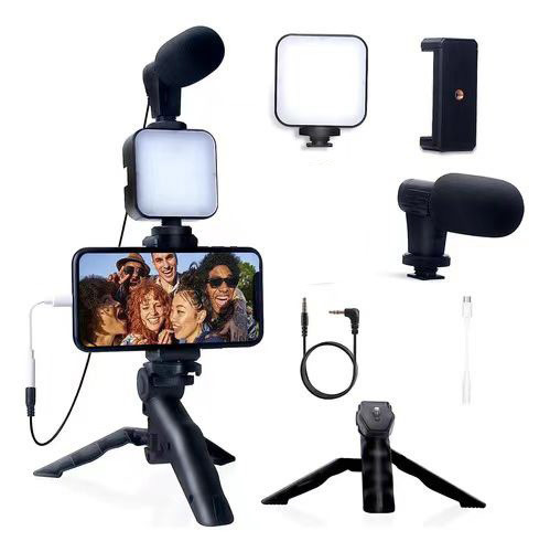 Multifunctional Desktop Beauty Leg Light with Microphone - JOLO
